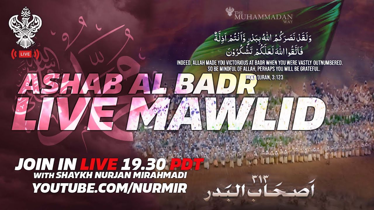 🔴 LIVE | MAWLID & ZIKRALLAH With Shaykh Nurjan Mirahmadi Sufi Meditation Center