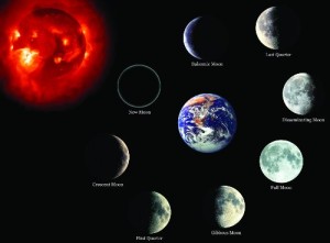 8 eight-lunar-phases - moon