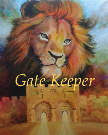 Gate keeper- lion and door