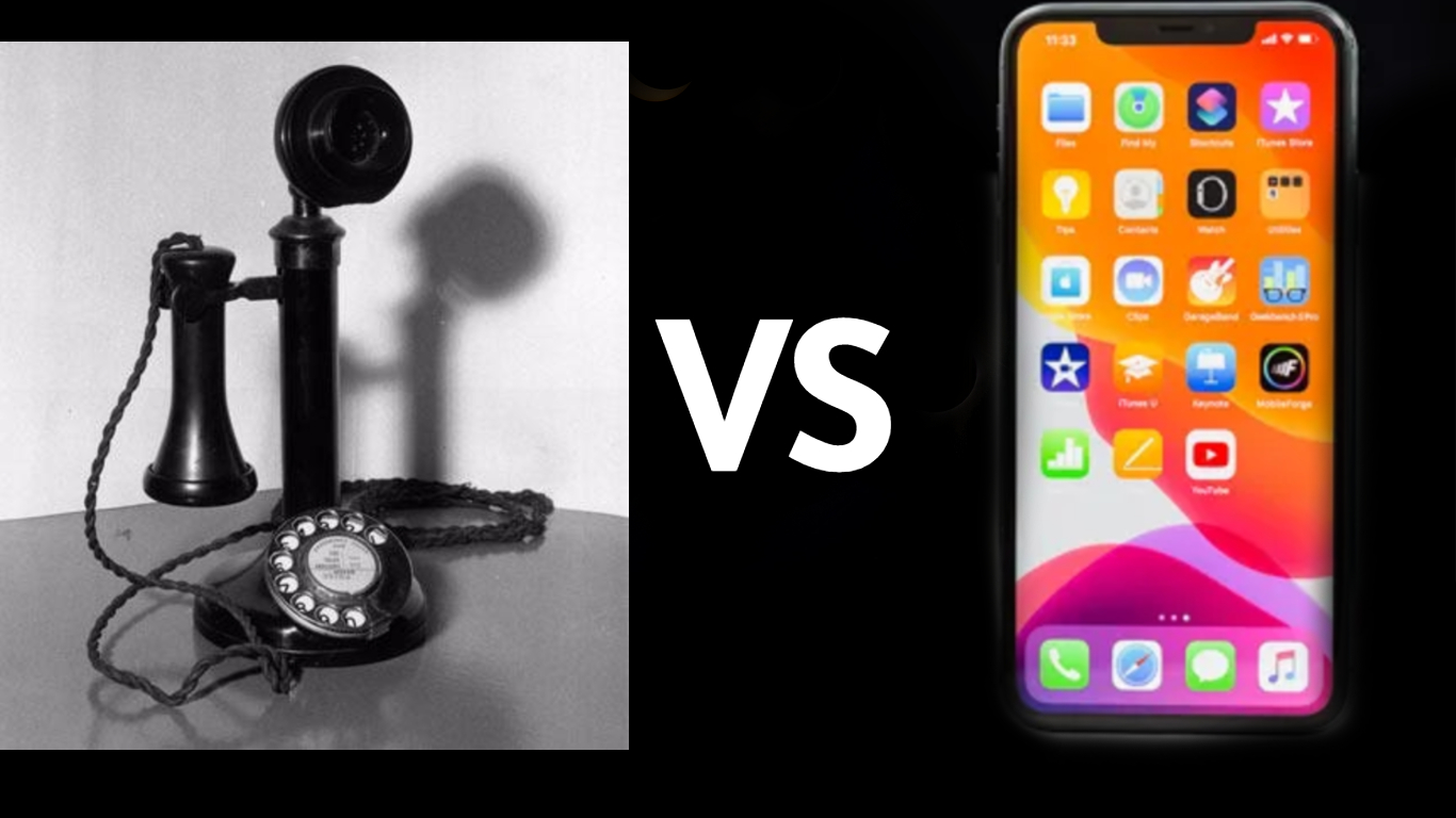 Old phone vs new Phone