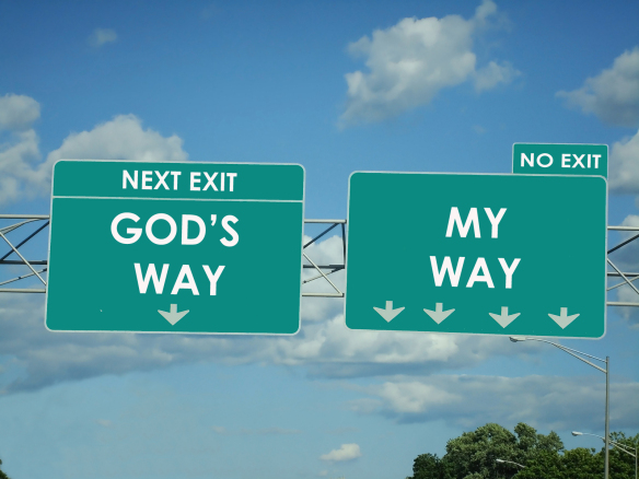 Sign from God Way Your Way Take Your Path