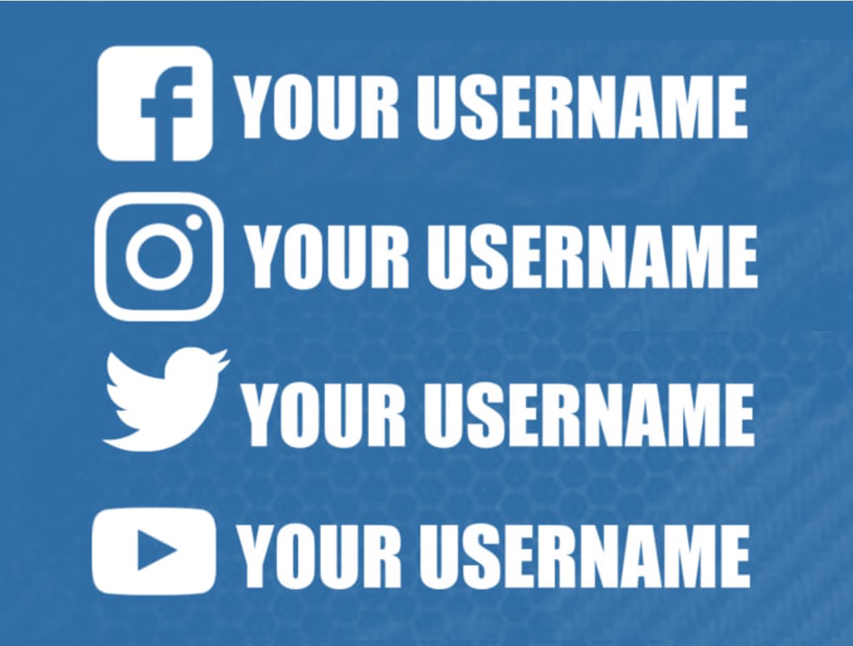 Social Media Usernames