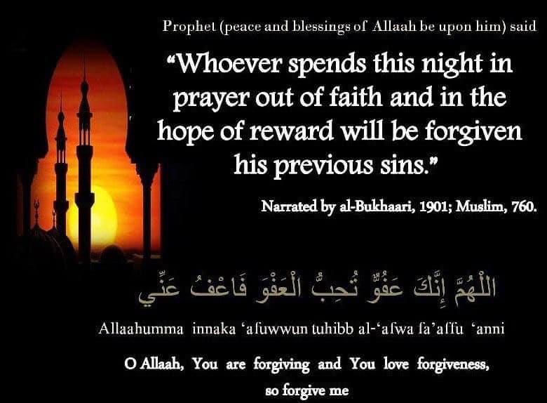 Last Night of Ramadan : The Night of Eid It had been the practice of the Proph...