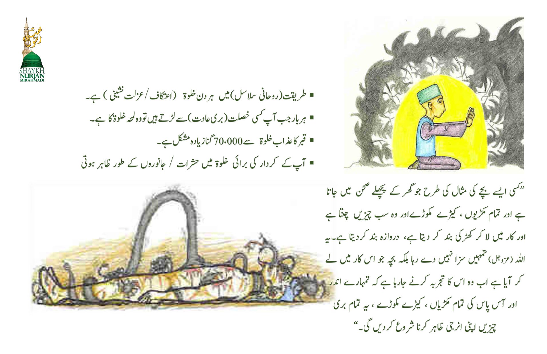 Urdu Secrets of Khalwah (Seclusion), Punishment of the Grave [Part