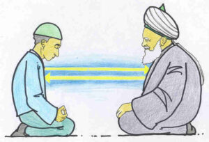 sufi meditation connect one heart with mentor